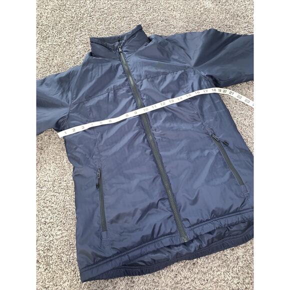 Adidas Outdoors Size Small Full Zip Blue Zipper Pockets Jacket Windbreaker Heavy - Picture 3 of 12